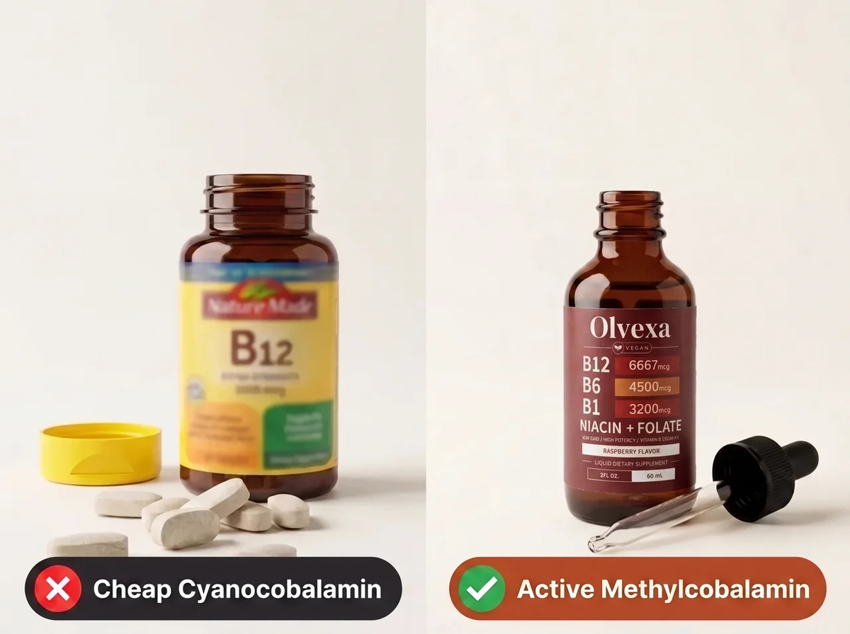 Not "Cheap Cyanocobalamin" Like the Chemist Shelf Brands