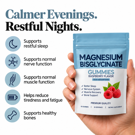 Olvexa Magnesium Bisglycinate Gummies