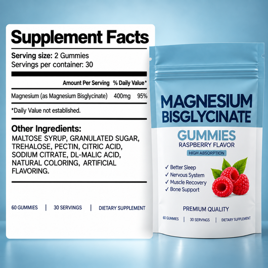 Olvexa Magnesium Bisglycinate Gummies